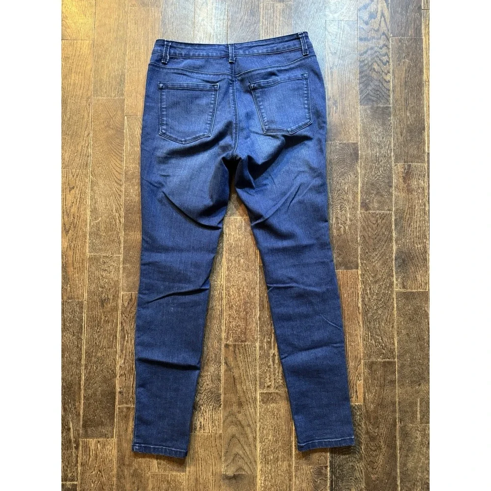 Relativity Jeans Women's Size 8 (30x28.5) Skinny Mid Rise Blue‎